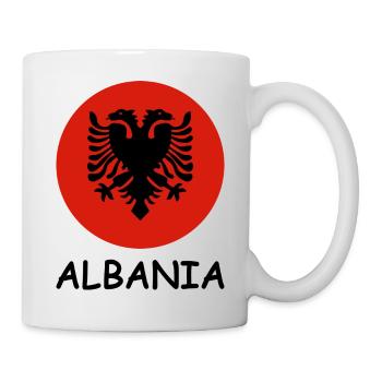Albanien - Tasse - Weiß - Rechts