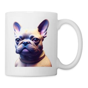Français Bouledogue - Mug blanc - blanc - Droite