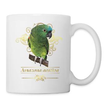 The blue-fronted amazon - Mug - white - Right