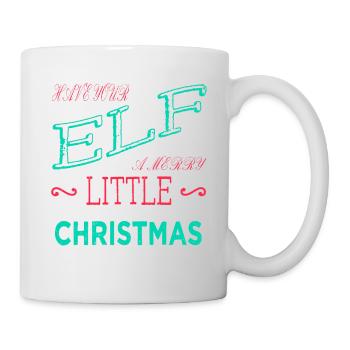 christmas vacation beach cute fairy tail - Tasse - Weiß - Rechts