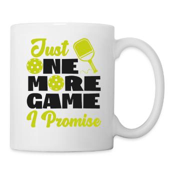Pickleball Just One More Game I - Mug - white - Right