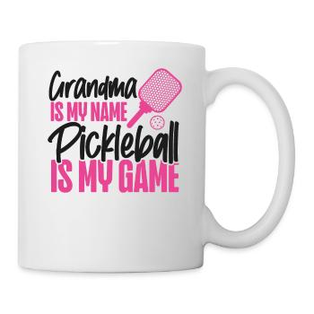 Pickleball Grand-mère Grand-mère est mon - Mug blanc - blanc - Droite