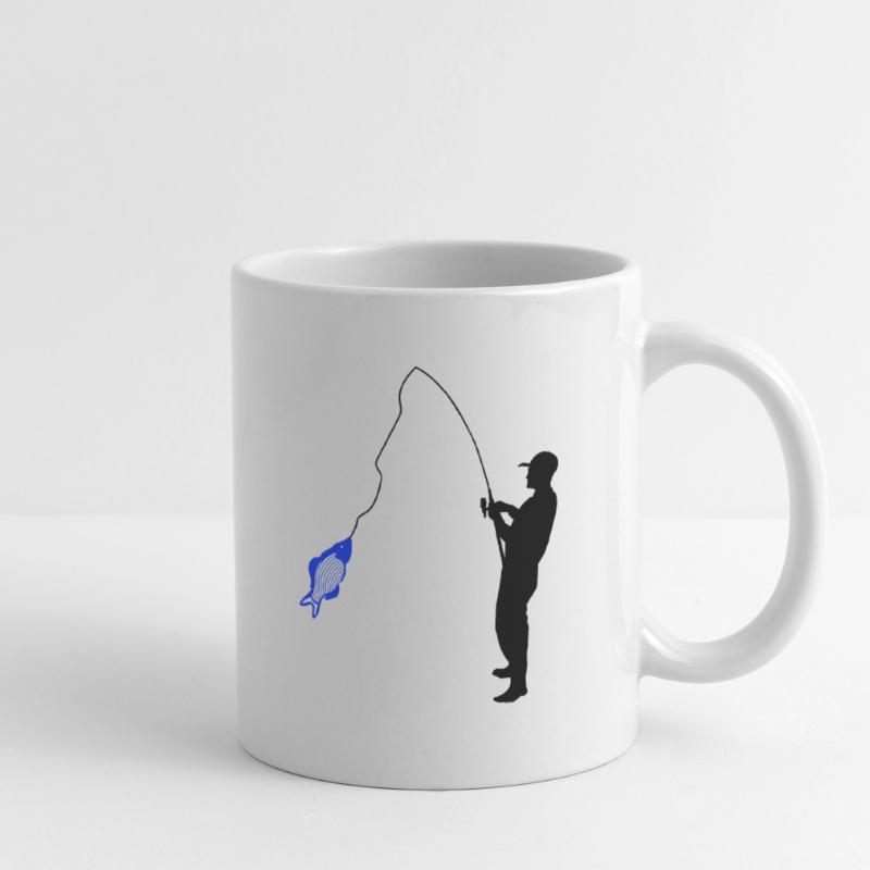 Pêcheur Mug blanc