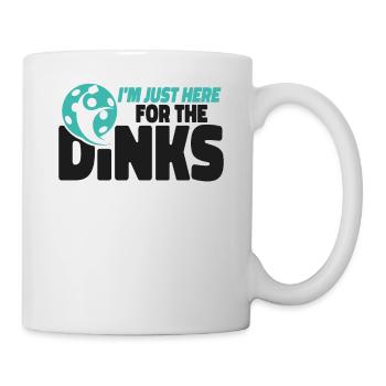 Pickleball Pun I'm Just Here For - Mug - white - Right