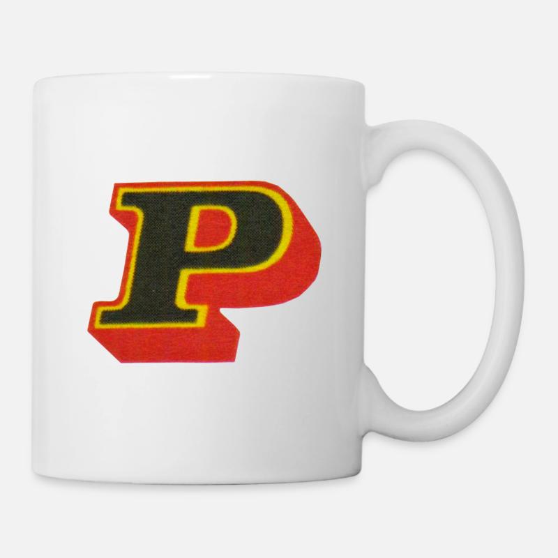 P - Tasse - Weiß