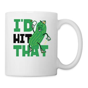 Pickleball Pickle I'd Hit That - Mug - white - Right