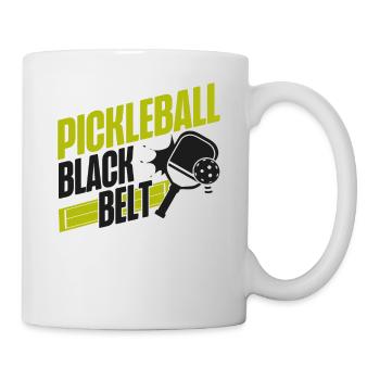 Pickleball Pickleball Black Belt - Mug blanc - blanc - Droite