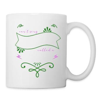 funny quote present fun christmas tree funny happy - Tasse - Weiß - Rechts