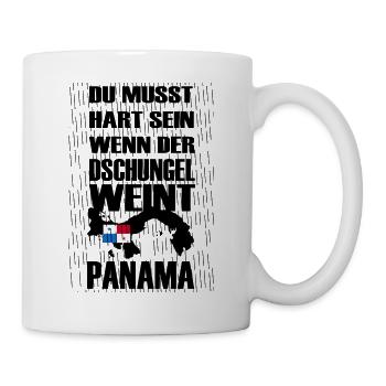 Panama Insel Regen - Tasse - Weiß - Rechts