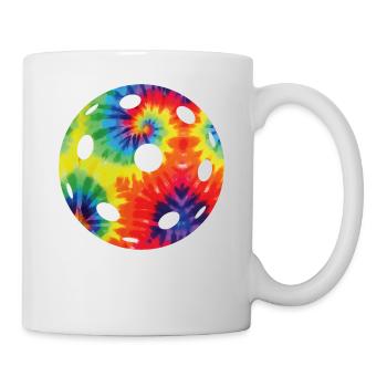 Pickleball Tie Dye Retro 80s 90s - Mug - white - Right
