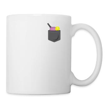 Pickleball Pocket - Tasse - Weiß - Rechts