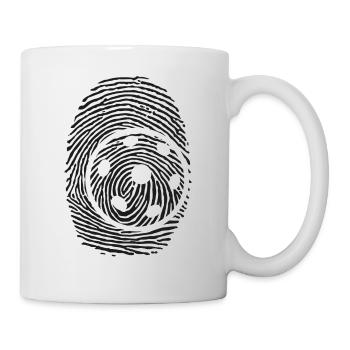 Pickleball Fingerprint C’est dans mon - Mug blanc - blanc - Droite