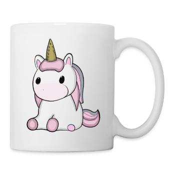 Idée cadeau Bébé Licorne - Mug blanc - blanc - Droite