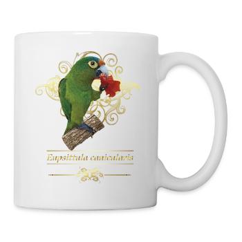The orange-fronted parakeet - Mug - white - Right
