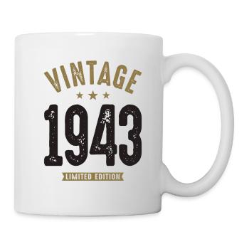 Vintage 1943 79th Birthday - Mug - white - Right