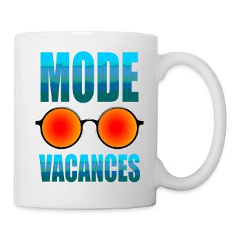 Mode Vacances - Mug blanc - blanc - Droite