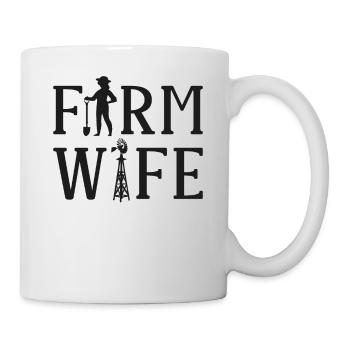 Farming Farmer Wife Farm Wife - Mug - white - Right