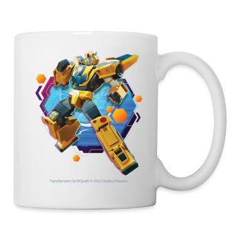 Transformers Earth Spark Bumblebee Autobot - Tasse - Weiß - Rechts