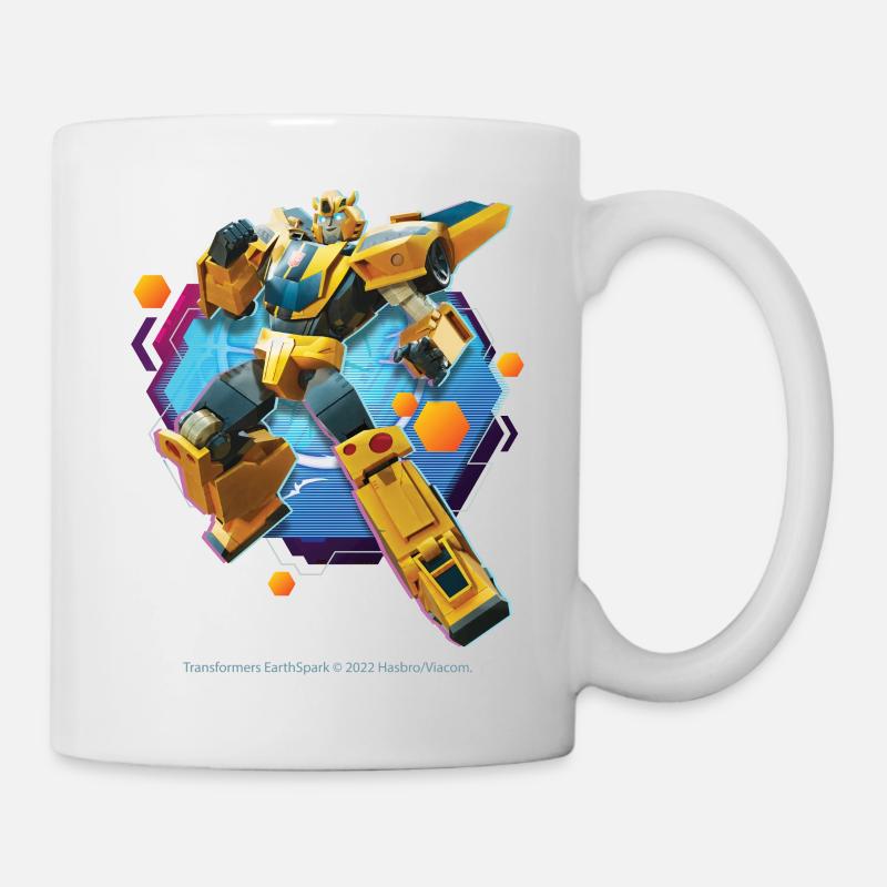 Transformers Earth Spark Bumblebee Autobot - Tasse - Weiß
