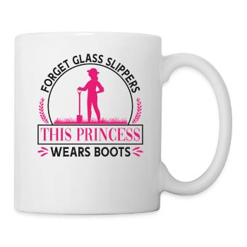 Agriculteur Forget Glass - Mug blanc - blanc - Droite