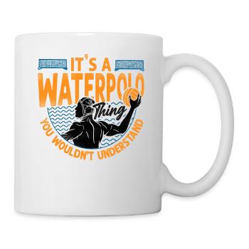 Water Polo Vintage It's A Water - Mug - white - Right