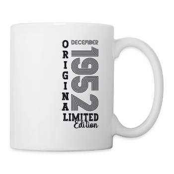 Cadeau original du 70e anniversaire de décembre 1952 - Mug blanc - blanc - Droite
