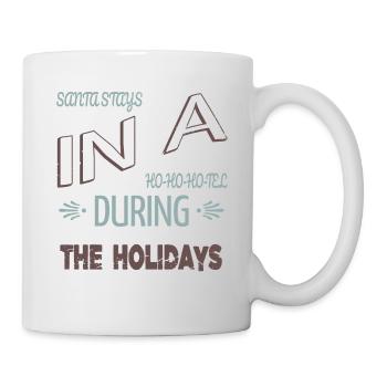 Cute Christmas Vacation Funny Sayings - Mug - white - Right