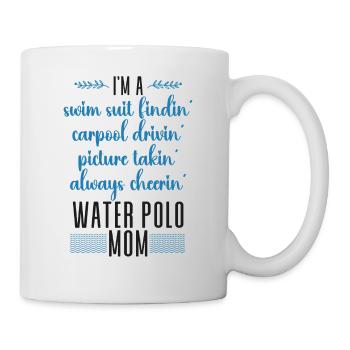 Water Polo Mom I'm A Swim Suit - Tasse - Weiß - Rechts