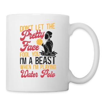Water Polo Girl Don't Let The - Mug blanc - blanc - Droite