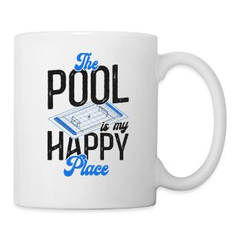 Water Polo The Pool Is My Happy - Mug - white - Right
