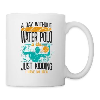 Water Polo A Day Without Water - Mug - white - Right
