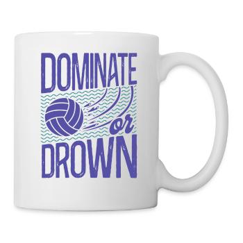 Water Polo Vintage Dominate Or - Mug - white - Right