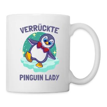 Penguins Crazy Penguin Lady Cute Penguin - Mug - white - Right