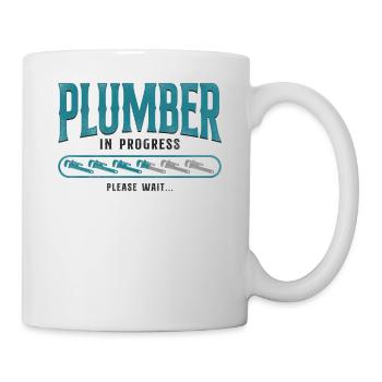 Plombier Plombier Plombier Vintage Plombier - Mug blanc - blanc - Droite