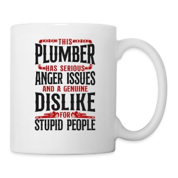 Plumbing Plumber Vintage This - Mug - white - Right