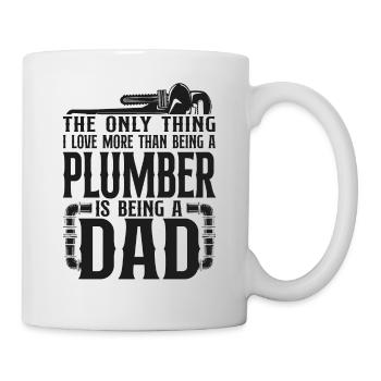Plumbing Plumber Dad Vintage The - Mug - white - Right