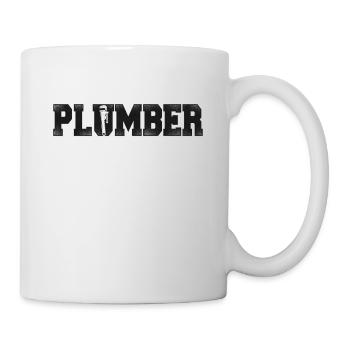 Plombier Plombier Plombier Vintage Plombier - Mug blanc - blanc - Droite