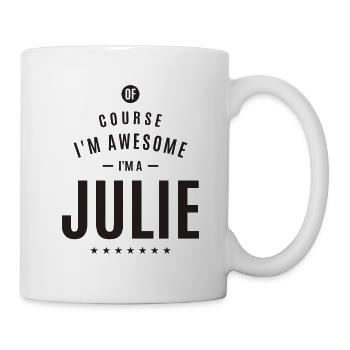 Julie Personalized Name - Mug - white - Right