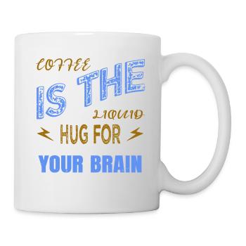 Gift Tired Addicted Statement Quote Funny Quote - Mug - white - Right