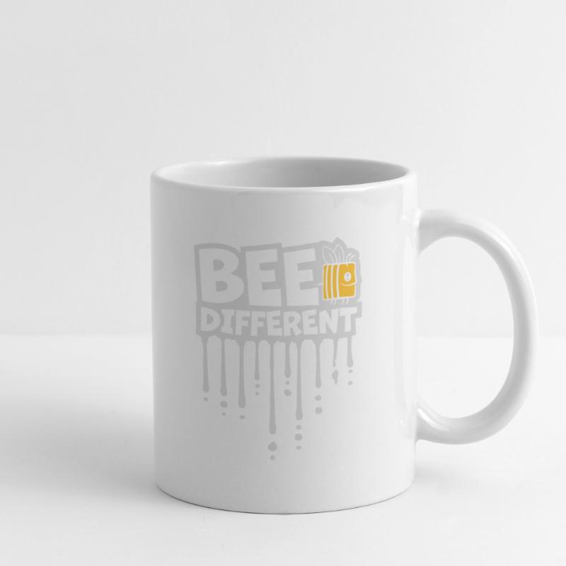 bee citation différente Mug blanc