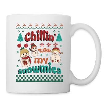 Christmas With My Snowmies - Mug - white - Right