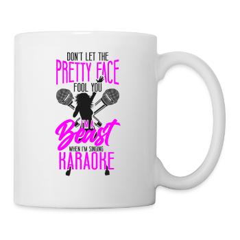Karaoke Singer Don't Let The - Mug - white - Right