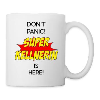 Super Kellnerin / Super Waitress - Tasse - Weiß - Rechts