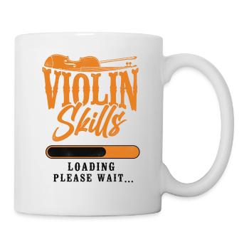 Violin Violinist Vintage Violin - Tasse - Weiß - Rechts