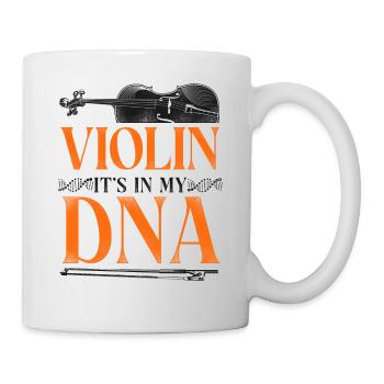 Violin Violinist Vintage Violin - Tasse - Weiß - Rechts