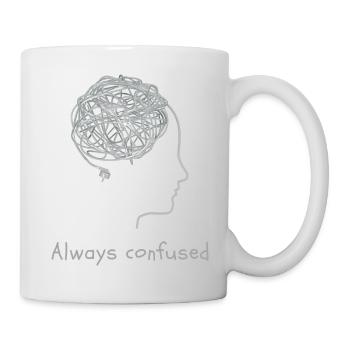 Toujours confus - Mug blanc - blanc - Droite