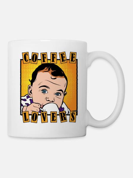 Baby Coffee - Tasse - Weiß