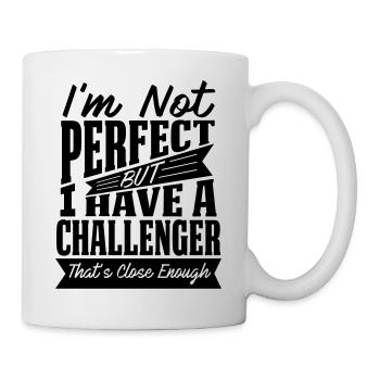 PERFECT WITH CHALLENGER - Mug - white - Right