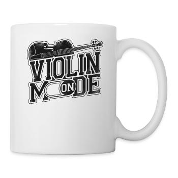 Violin Violinist Vintage Violin - Tasse - Weiß - Rechts