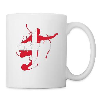 Danemark Coupe du monde de flag football - Mug blanc - blanc - Droite
